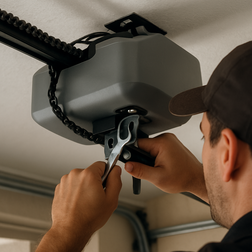 Garage door opener repair and maintenance